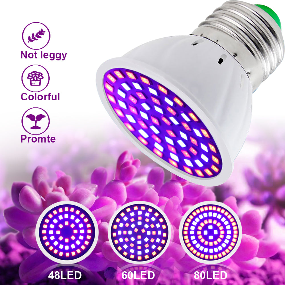Grow Bulbs 220V E27 Full Spectrum Plant Light