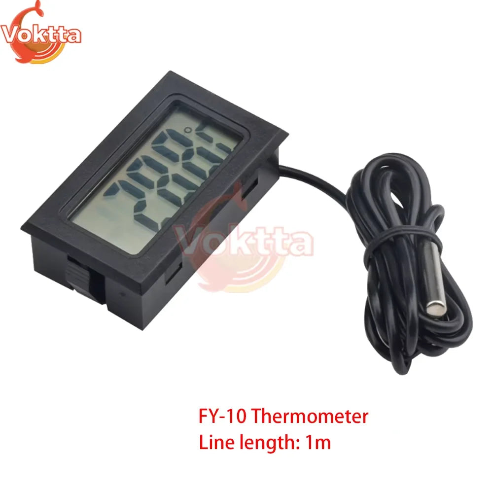 Mini LCD Hygrometer - Indoor Temp & Humidity Sensor