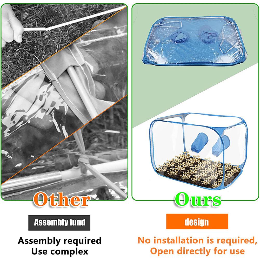 Mushroom Grow Kit: Portable Still Air Box & Fume Hood