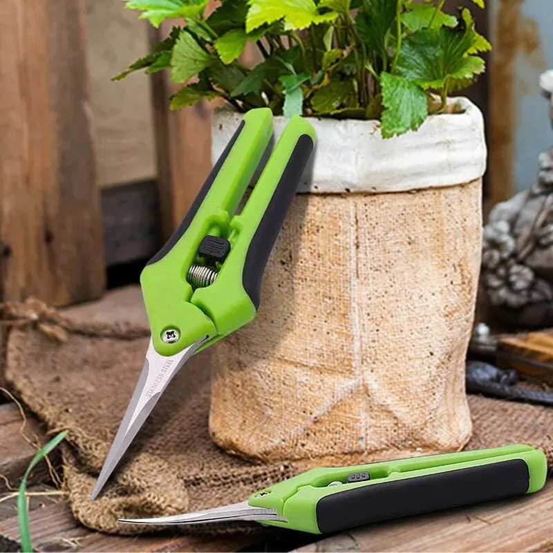 Garden Scissors: Pruning Shears Non-slip, Labor-saving Scissors