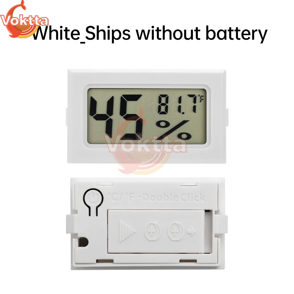 Mini LCD Hygrometer - Indoor Temp & Humidity Sensor
