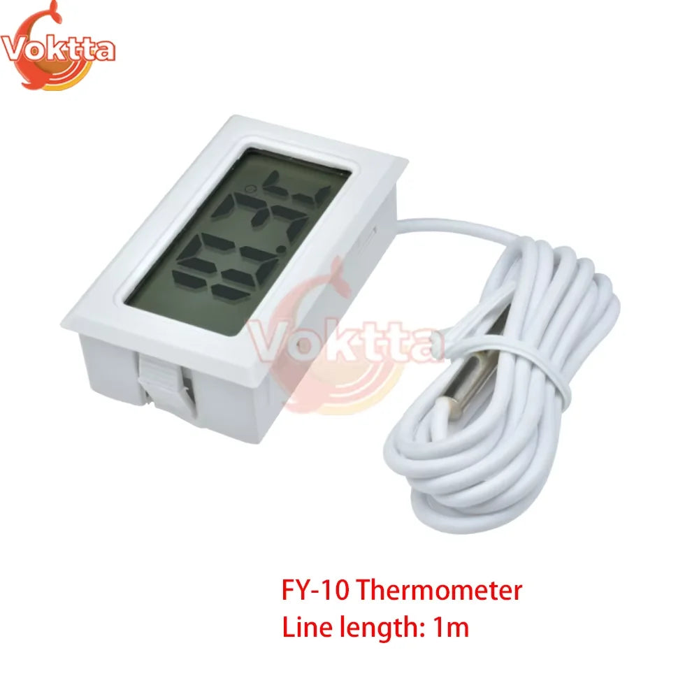 Mini LCD Hygrometer - Indoor Temp & Humidity Sensor