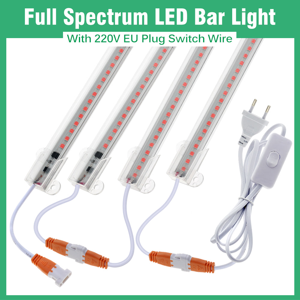 SMD 2835 LED Bar Light 4000K EU Plug - Full Spectrum