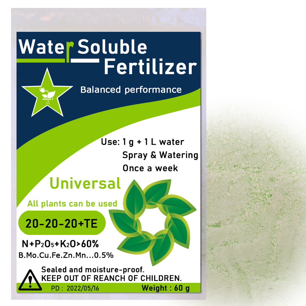 Plant Fertilizer - 60g Universal NPK Plant Food Fertilizer