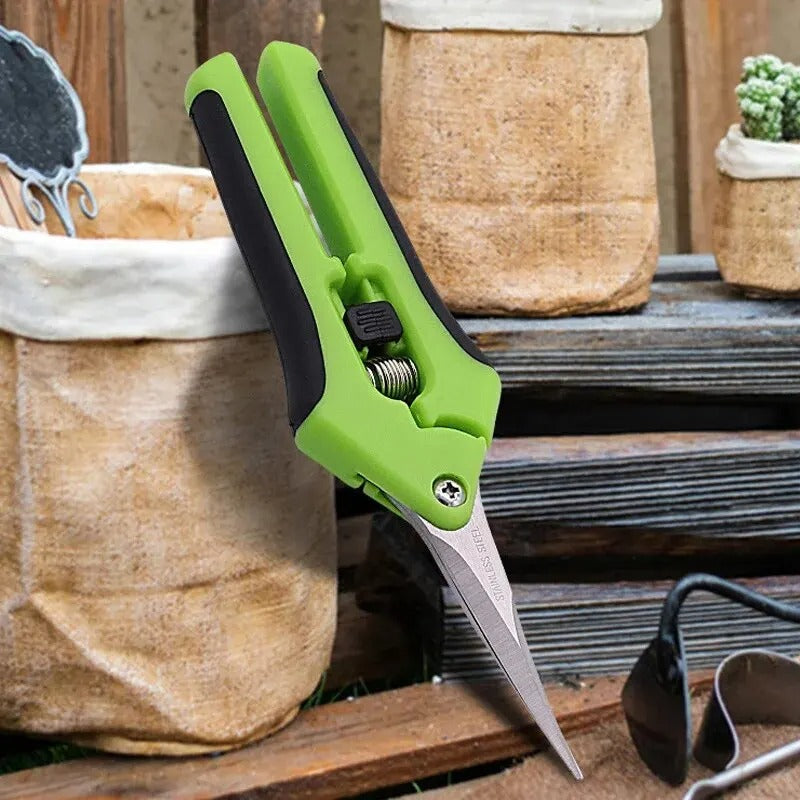 Garden Scissors: Pruning Shears Non-slip, Labor-saving Scissors