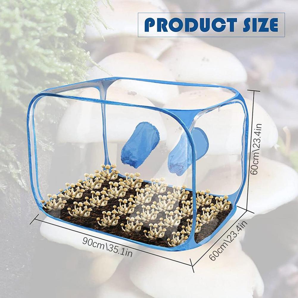 Mushroom Grow Kit: Portable Still Air Box & Fume Hood