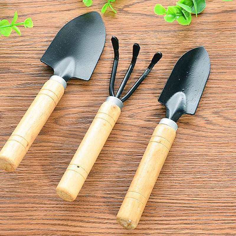 Gardening Tools: 3-Piece Stainless Steel Set