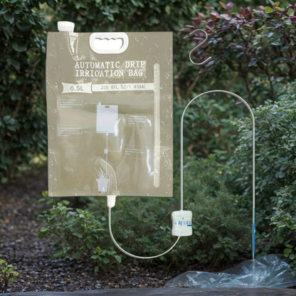 1pc 5.2L/6.5L Automatic Watering Device Plant Watering Bag Control Of Water Dripping Flow Water Bag Lazy Travel Dripper