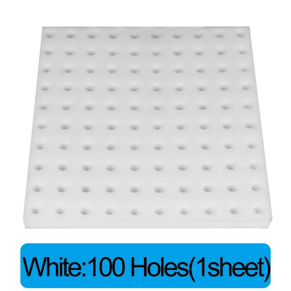 100Pcs Sponge Squares for Hydroponics Hydroponic Sponge Planting Tool Household Greenhouse Hydroponic Sponge Square Sponges