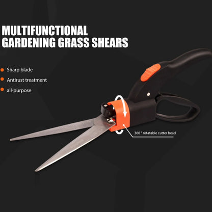 Garden Scissors 360° Rotating Shears for Lawn Edge Cutting