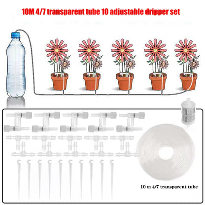 Garden Drip Irrigation Kit - Water-Saving Micro Dripper