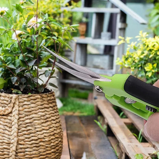 Garden Scissors: Pruning Shears Non-slip, Labor-saving Scissors