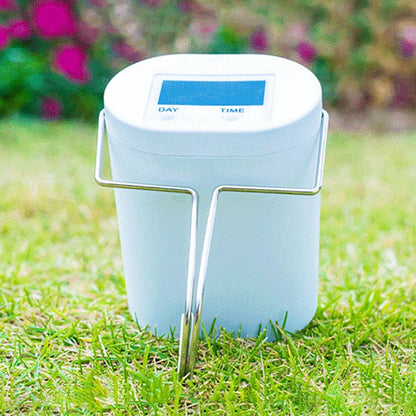 2 Head Automatic Watering Pump Controller Garden Gadget Drip Irrigation Device Pump Timer System Flower Plant Home Sprinkler