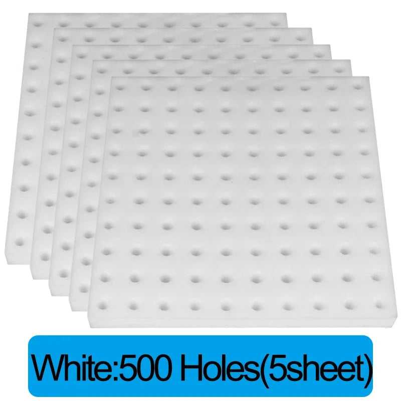 100Pcs Sponge Squares for Hydroponics Hydroponic Sponge Planting Tool Household Greenhouse Hydroponic Sponge Square Sponges