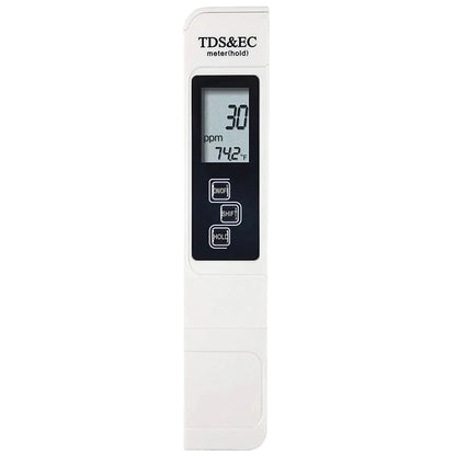 PH Meter & TDS Meter: Digital Water Quality Tester 0-14