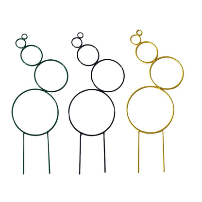 Plant Trellis: Round Garden Trellis 14” - Climbing Vine Plant Support