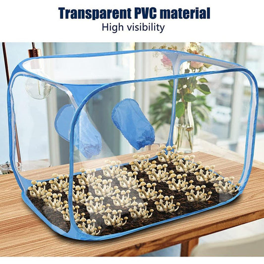 Mushroom Grow Kit: Portable Still Air Box & Fume Hood
