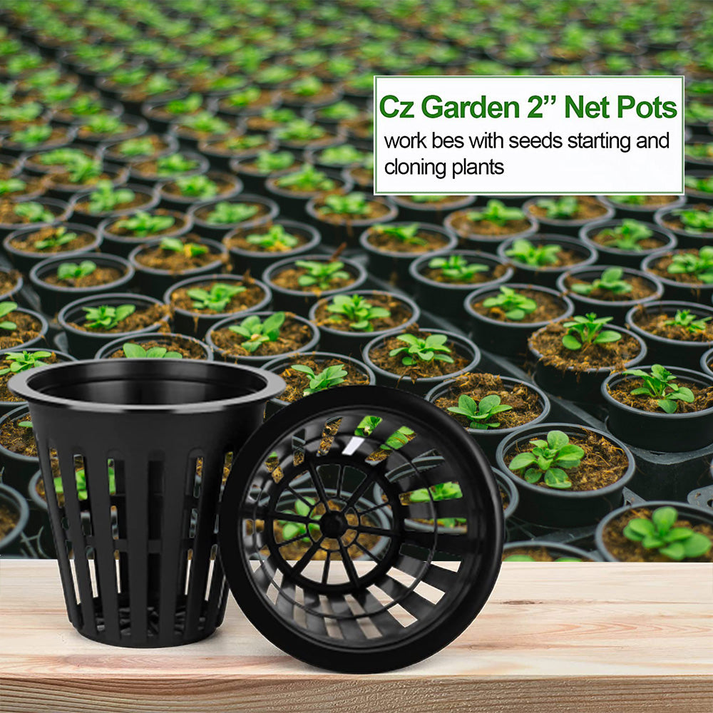Hydroponic Plant Pots: Net Cups 2 Inch Plant Baskets for Water Planting