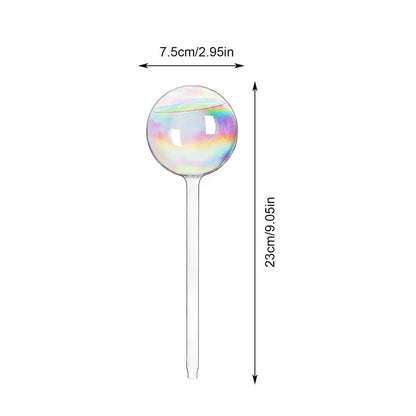 Plant Watering Globes - Rainbow Gradient Auto Bulbs