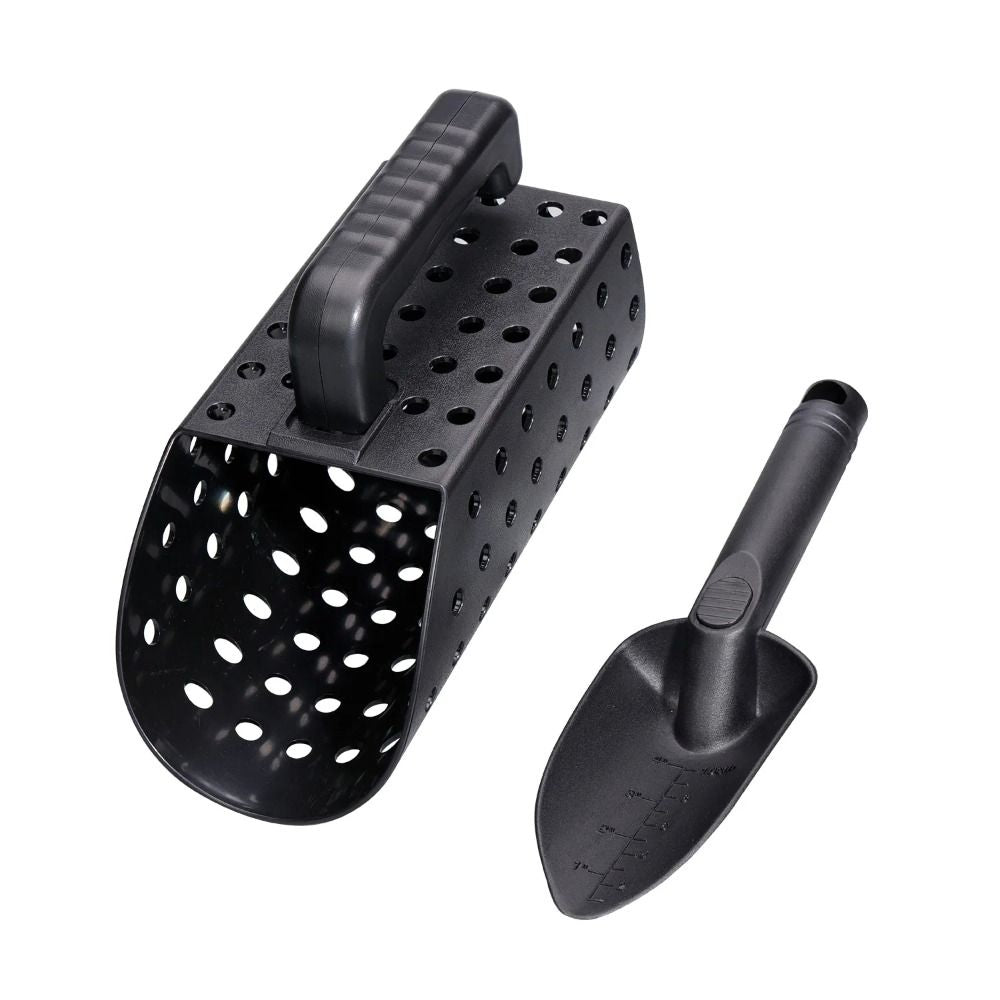 Shovel: Plastic Sand Scoop Set - Beach & Garden Shovel Sifters