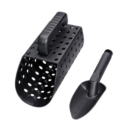 Shovel: Plastic Sand Scoop Set - Beach & Garden Shovel Sifters