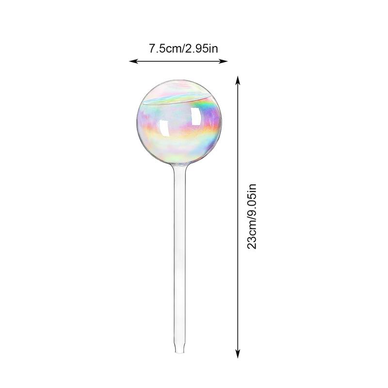 Plant Watering Globes - Rainbow Gradient Auto Bulbs
