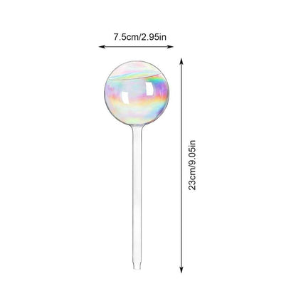 Plant Watering Globes - Rainbow Gradient Auto Bulbs