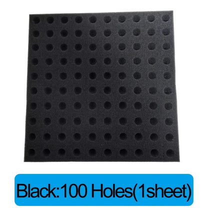 100Pcs Sponge Squares for Hydroponics Hydroponic Sponge Planting Tool Household Greenhouse Hydroponic Sponge Square Sponges