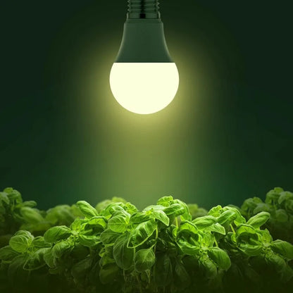 2pcs Full Spectrum Grow Light A19 Bulb 11W E26 Grow Lights for Indoor Plants Flowers Greenhouse Indore Garden Hydroponic Lamp