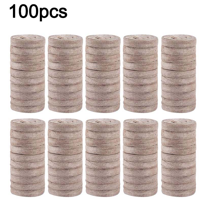 Germination Sprout Soil Pellets - 50/100pcs Non-Woven Compressed Mud