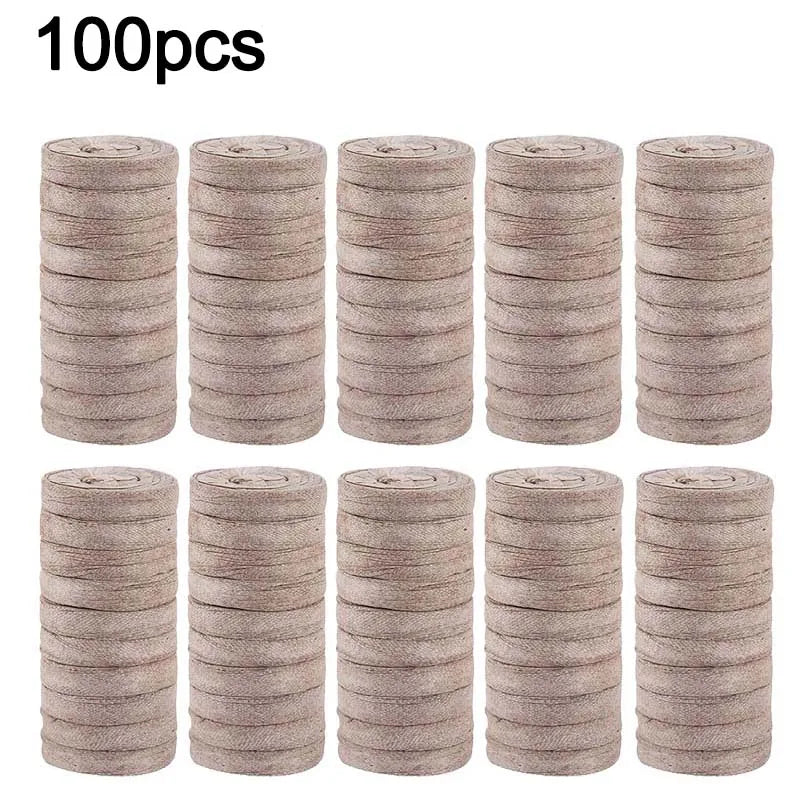 Germination Sprout Soil Pellets - 50/100pcs Non-Woven Compressed Mud