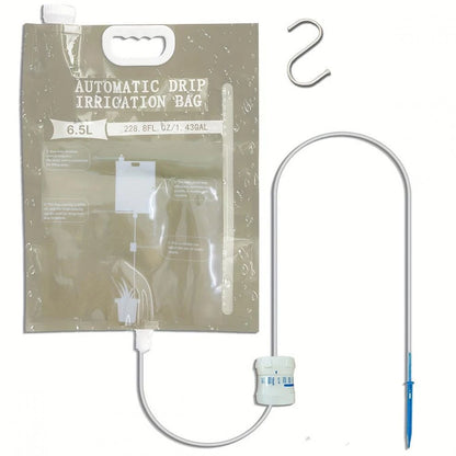 1pc 5.2L/6.5L Automatic Watering Device Plant Watering Bag Control Of Water Dripping Flow Water Bag Lazy Travel Dripper