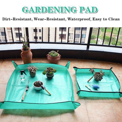 Garden Mat: Planting Mat 50cm-100cm Foldable Waterproof Potting Pad