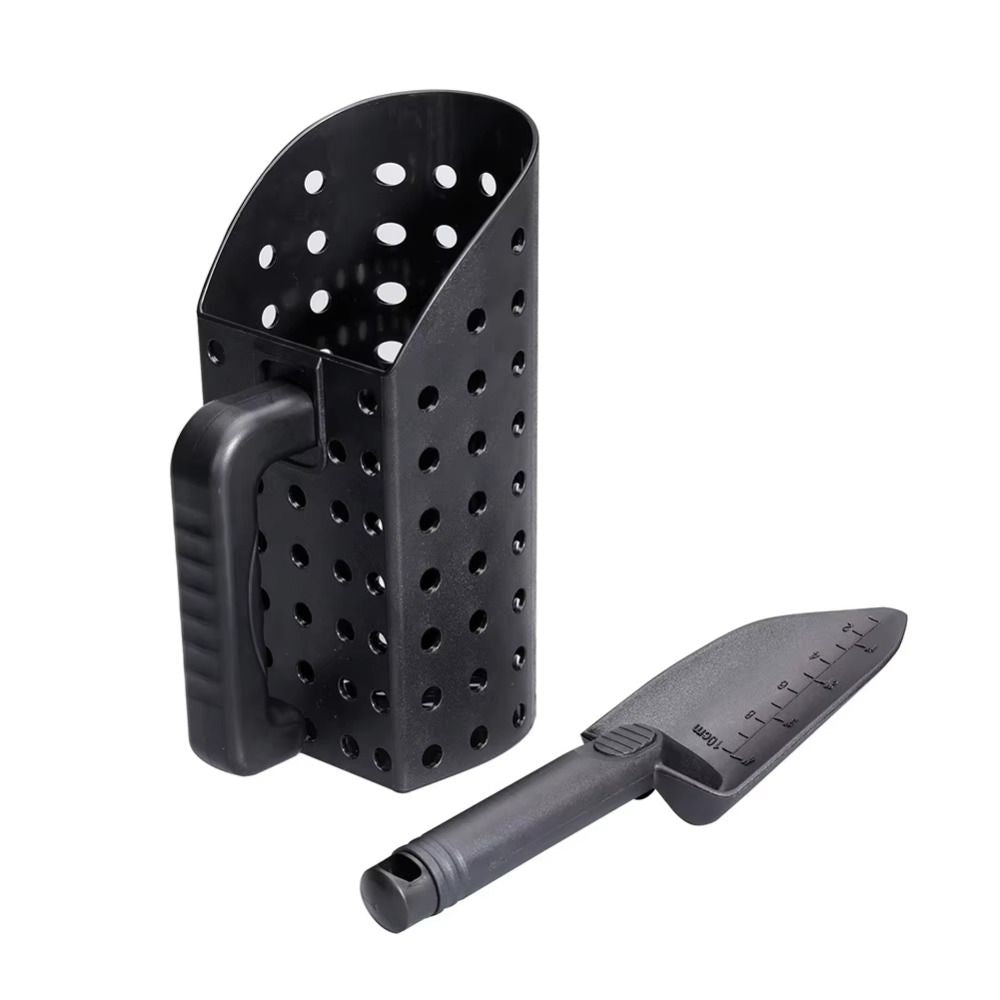 Shovel: Plastic Sand Scoop Set - Beach & Garden Shovel Sifters