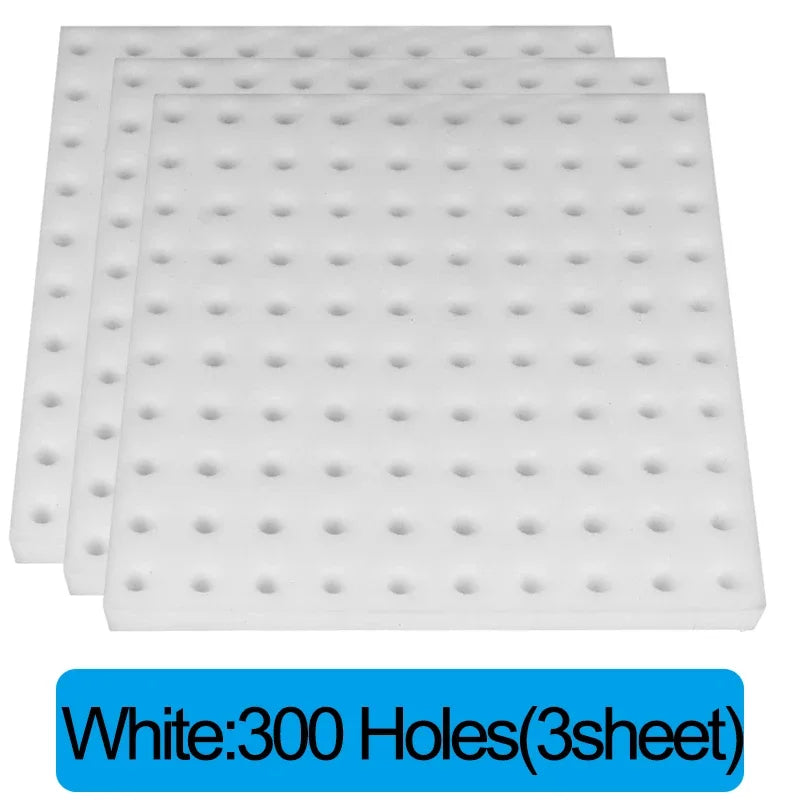 100Pcs Sponge Squares for Hydroponics Hydroponic Sponge Planting Tool Household Greenhouse Hydroponic Sponge Square Sponges