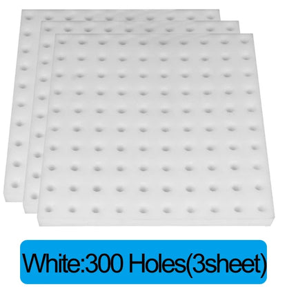 100Pcs Sponge Squares for Hydroponics Hydroponic Sponge Planting Tool Household Greenhouse Hydroponic Sponge Square Sponges