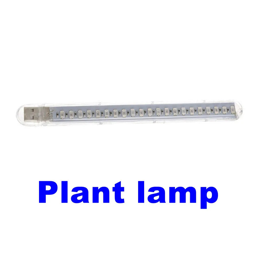 VnnZzo LED Full Spectrum Plant Lamp USB Grow Light Flexible LED Growth Light Phyto Lamp Flower Seedling Hydroponic Lighting
