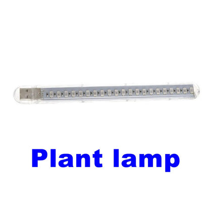 VnnZzo LED Full Spectrum Plant Lamp USB Grow Light Flexible LED Growth Light Phyto Lamp Flower Seedling Hydroponic Lighting