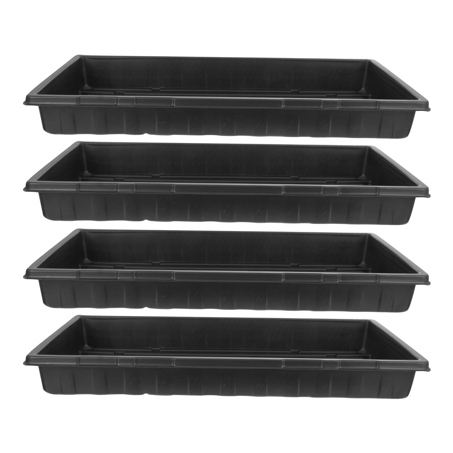 Seed Tray Set: Thickened, No Drain Holes, Indoor Use