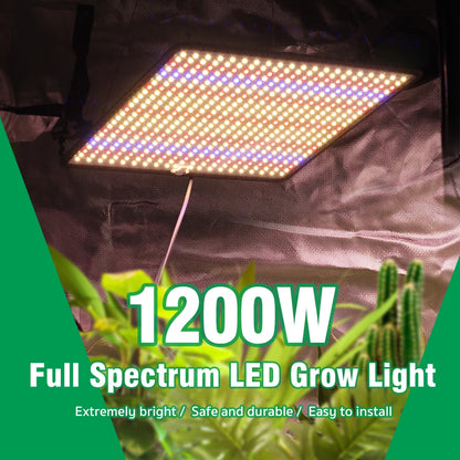 40W LED Grow Light Full Spectrum for Indoor Plants