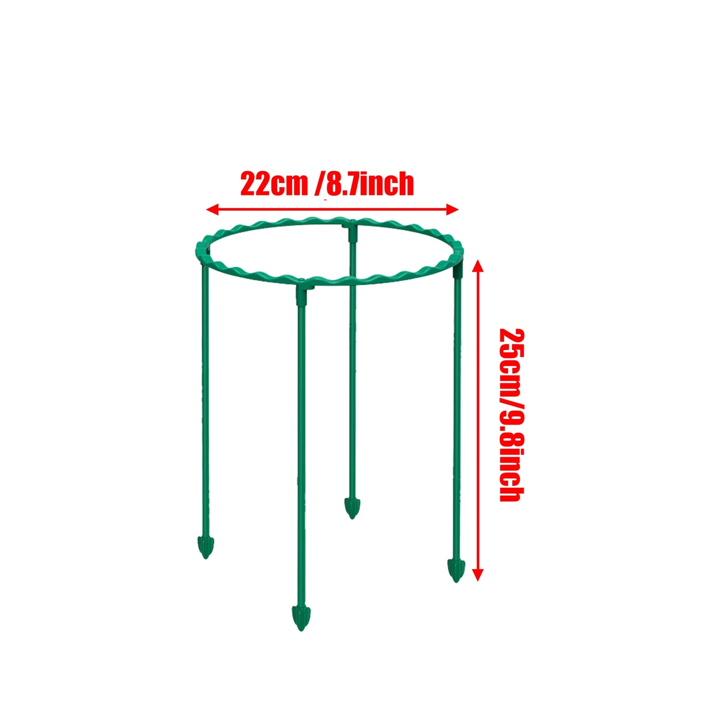 Plant Trellis: Plastic Vine Plant Bracket - 25/40/55/70/85cm Support Frame