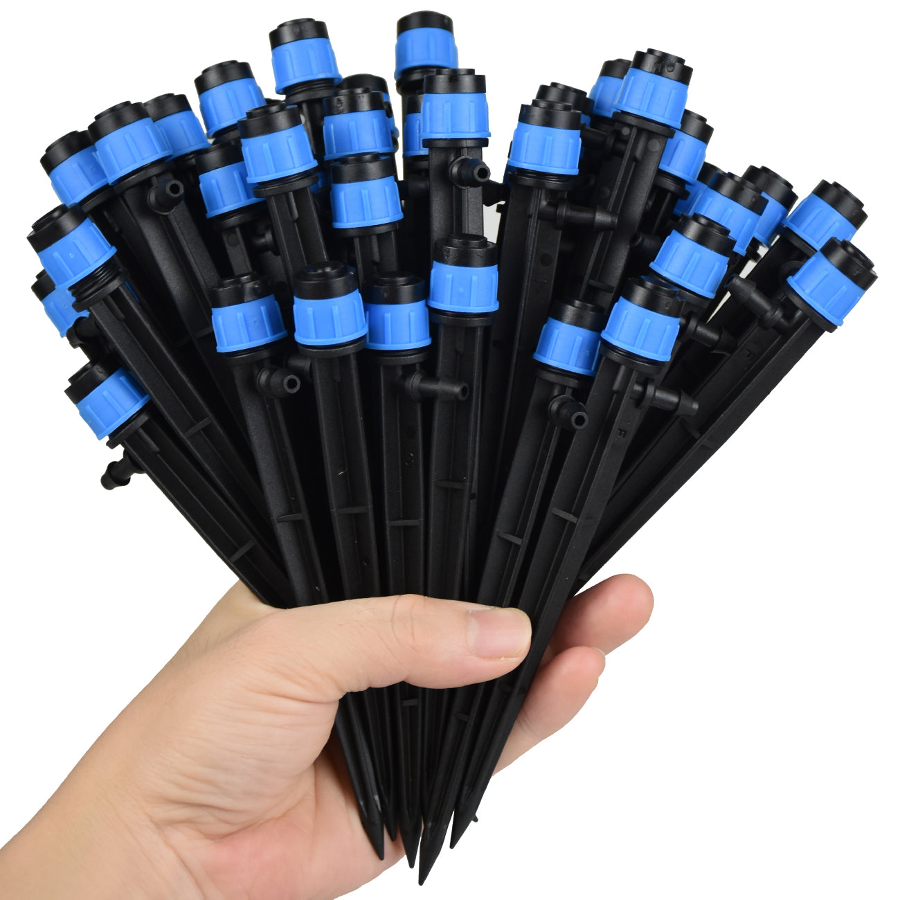 Irrigation Dripper: Garden Sprinkler Nozzle 360° Adjustable 30pcs for Drip Irrigation