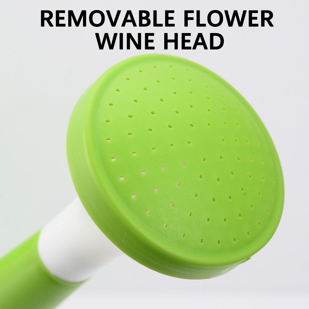 Long Spout Watering Can with Sprinkler Head & Comfort Grip