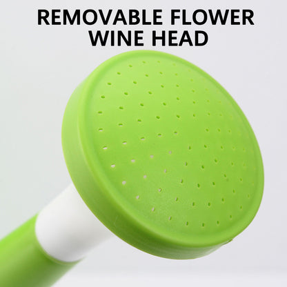 Long Spout Watering Can with Sprinkler Head & Comfort Grip