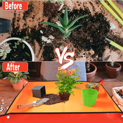 PE Garden Mat: Waterproof, Foldable, Anti-Dirt for Plants