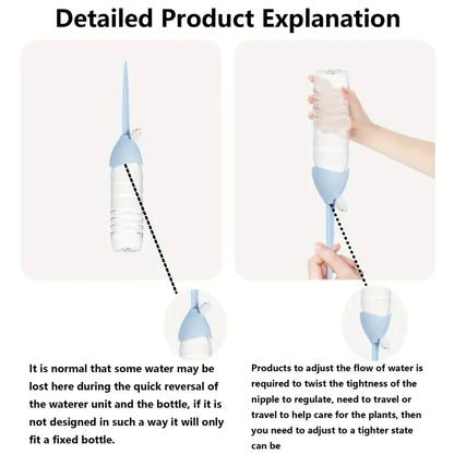 Automatic Watering Device Creative Plant Potting Gardening Adjustable Speed Dripping Device Lazy Home Automatic Water Infiltration