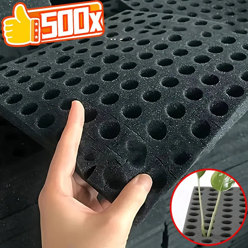 100Pcs Sponge Squares for Hydroponics Hydroponic Sponge Planting Tool Household Greenhouse Hydroponic Sponge Square Sponges