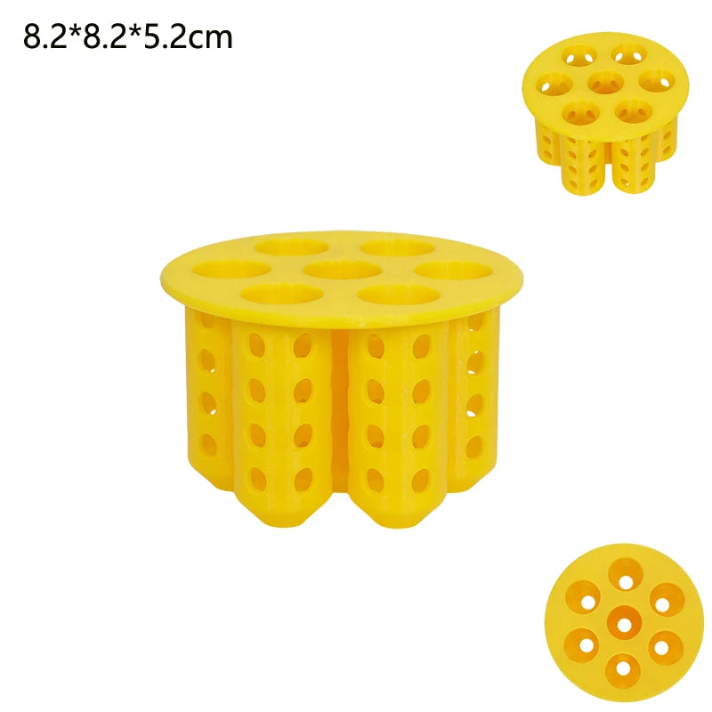 Hydroponic Plant Growing Lid Water Culture Planter Cup Holder Seed Germination Tray For Glass Cup Seedling Cultivation