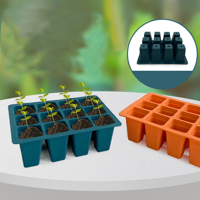 Seed Tray: Reusable Silicone Seed Starter Trays for Germination