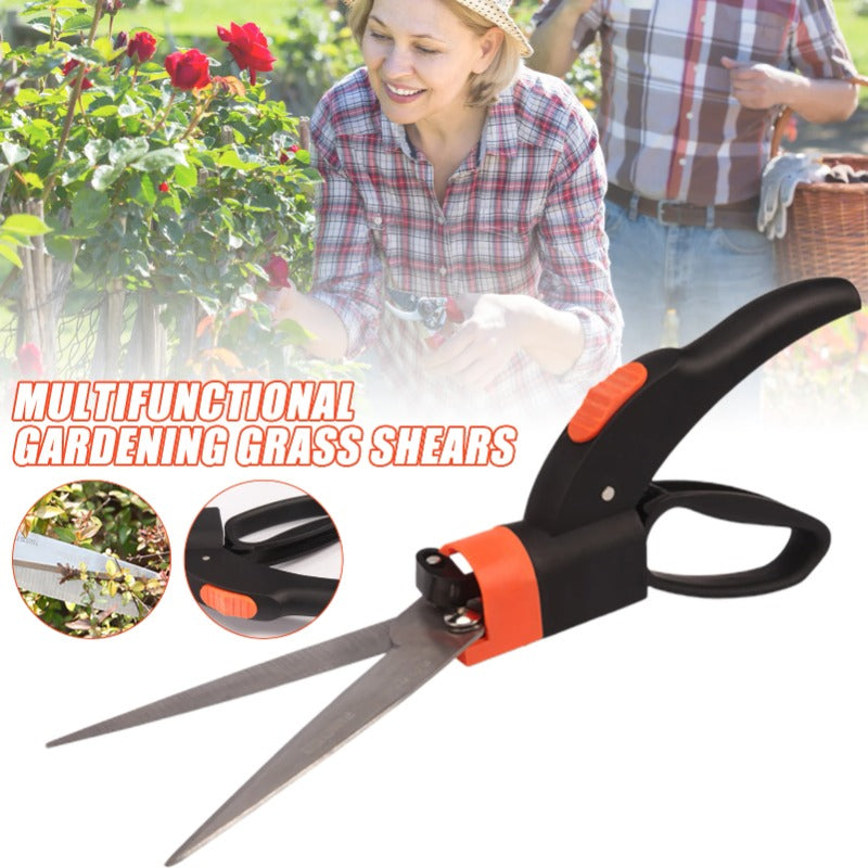 Garden Scissors 360° Rotating Shears for Lawn Edge Cutting